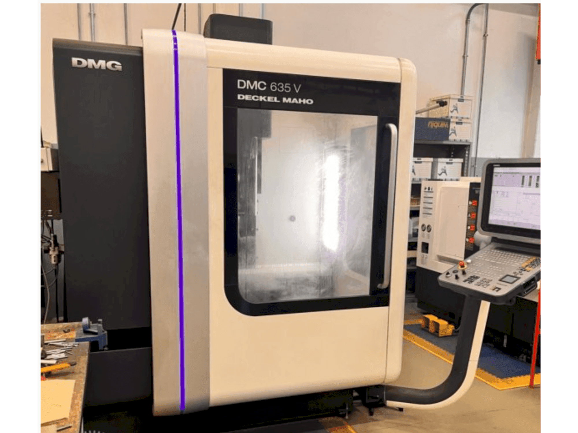 Masina DMG DECKEL MAHO DMC 635 V eestvaade