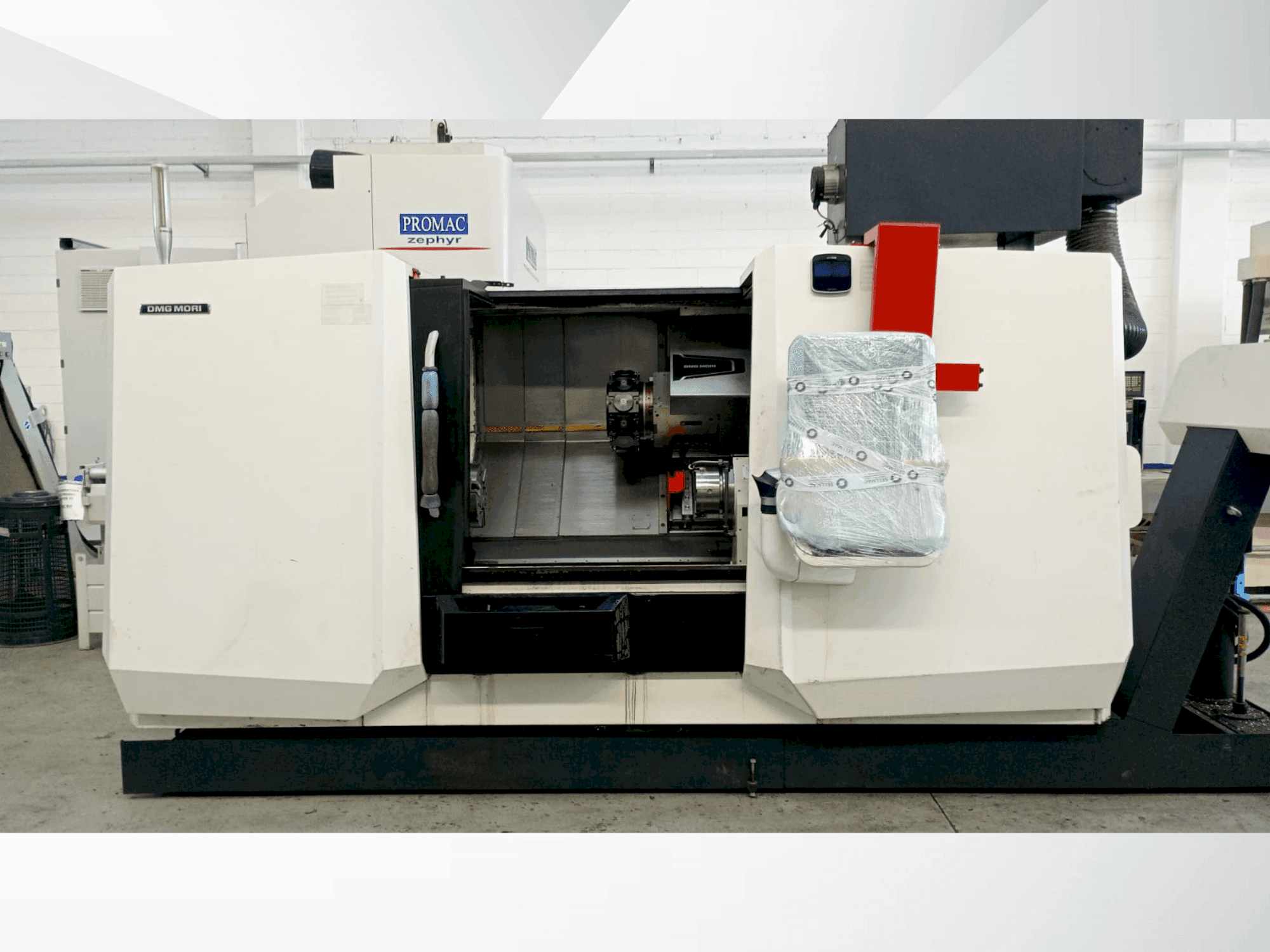 Masina DMG MORI CLX 550 eestvaade