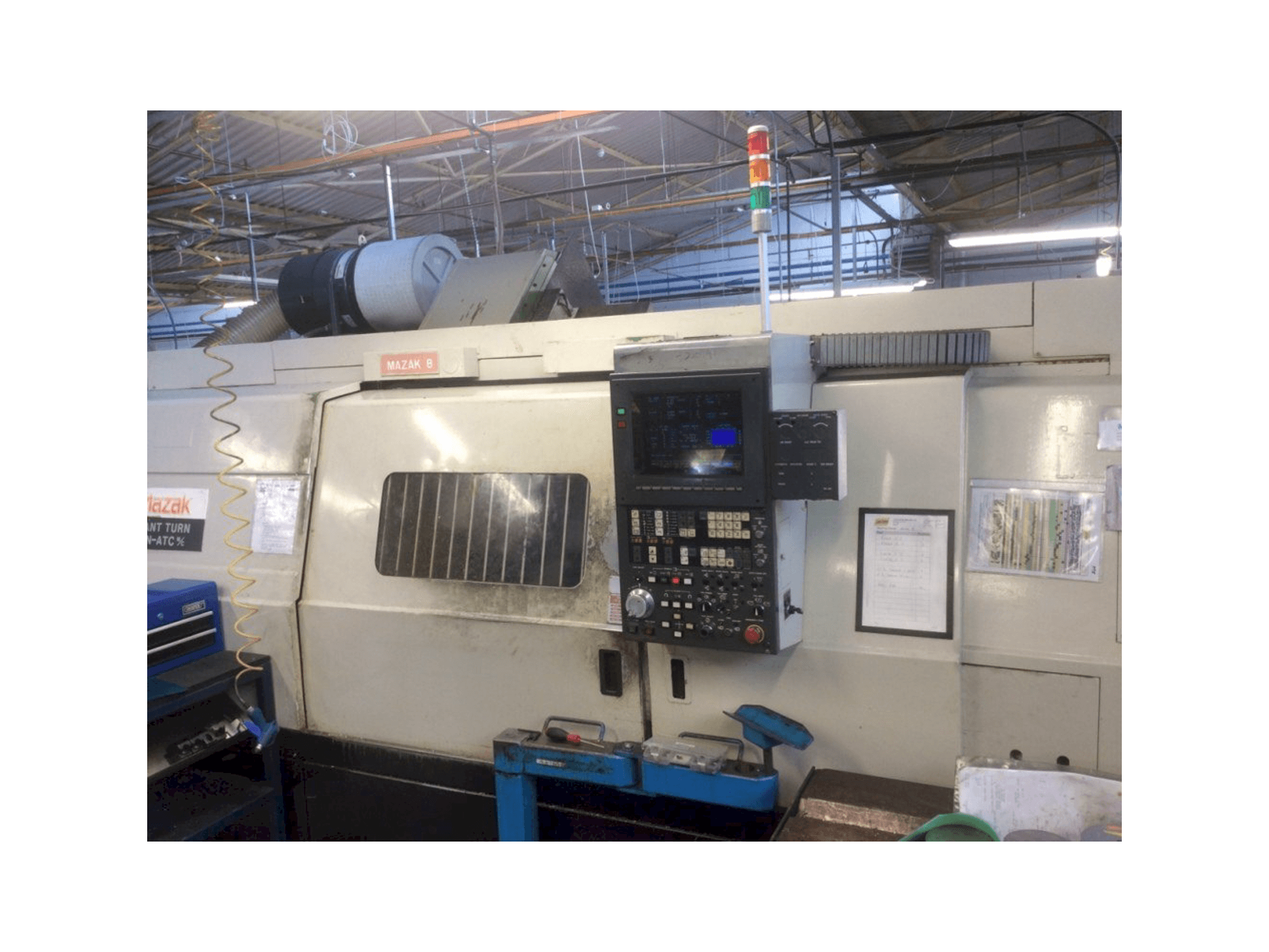 Masina Mazak Slant Turn 28N - ATC M/C eestvaade