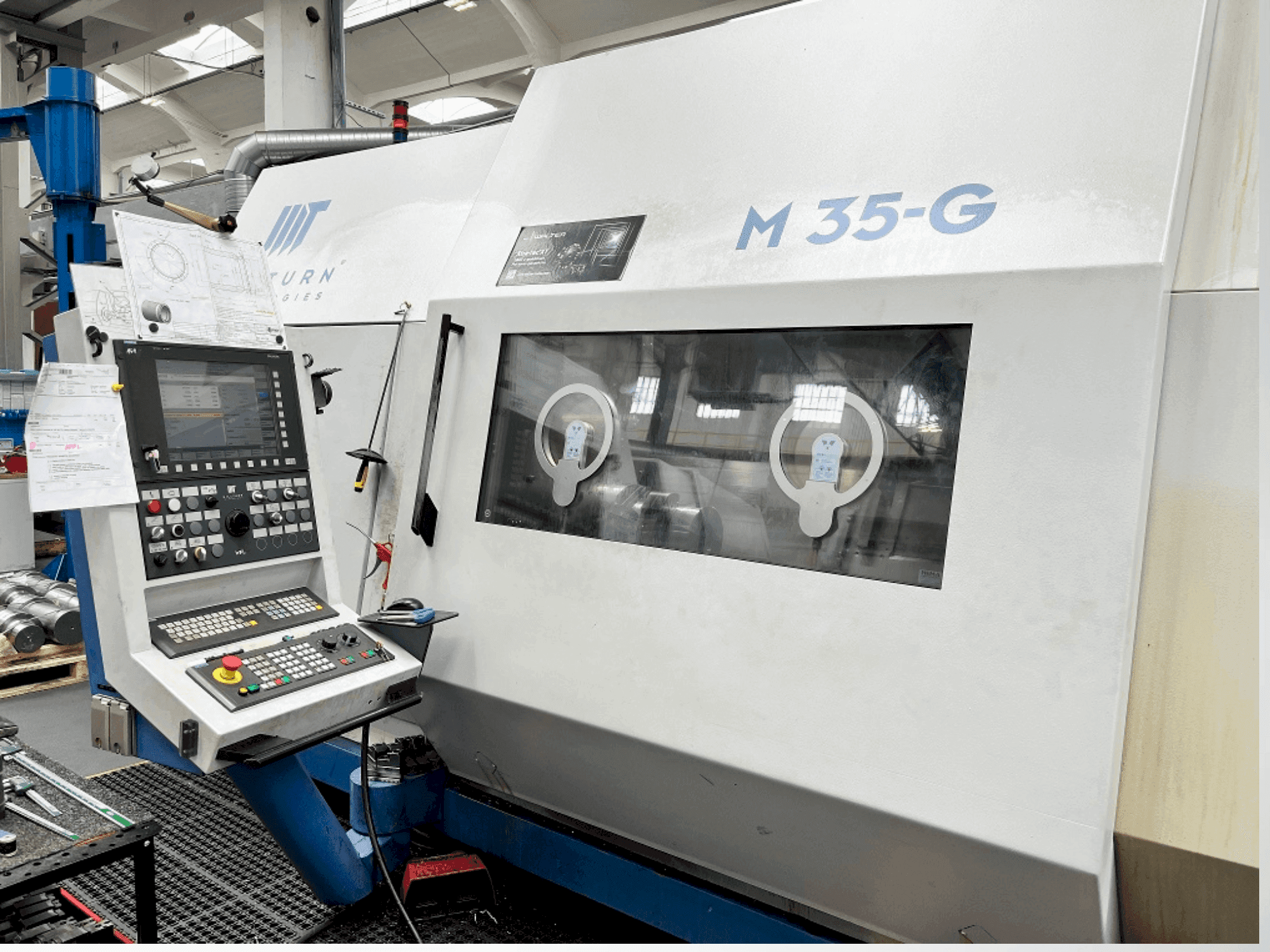 Masina WFL Millturn M 35-G eestvaade