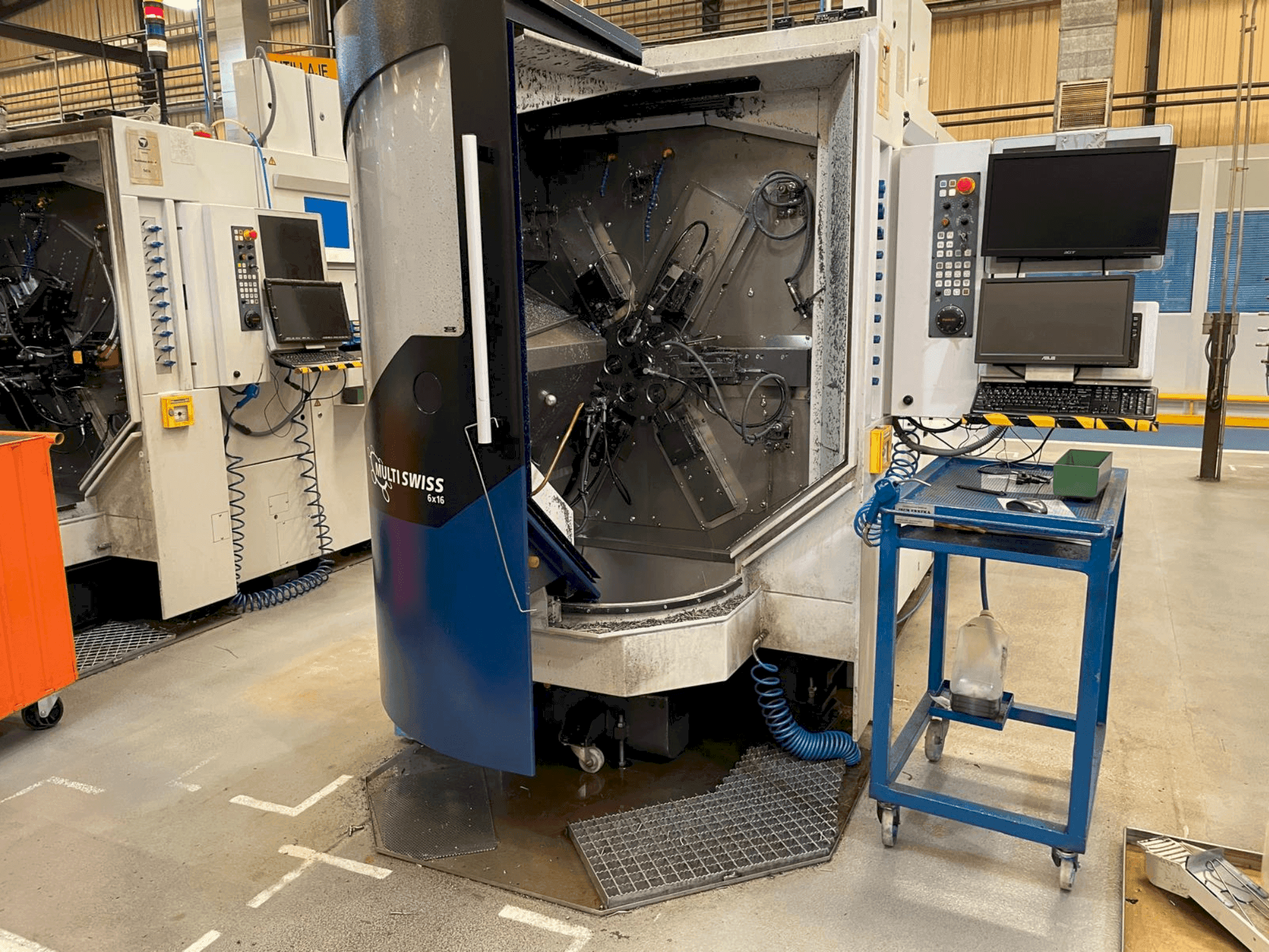 Masina TORNOS MultiSwiss 6x16 eestvaade