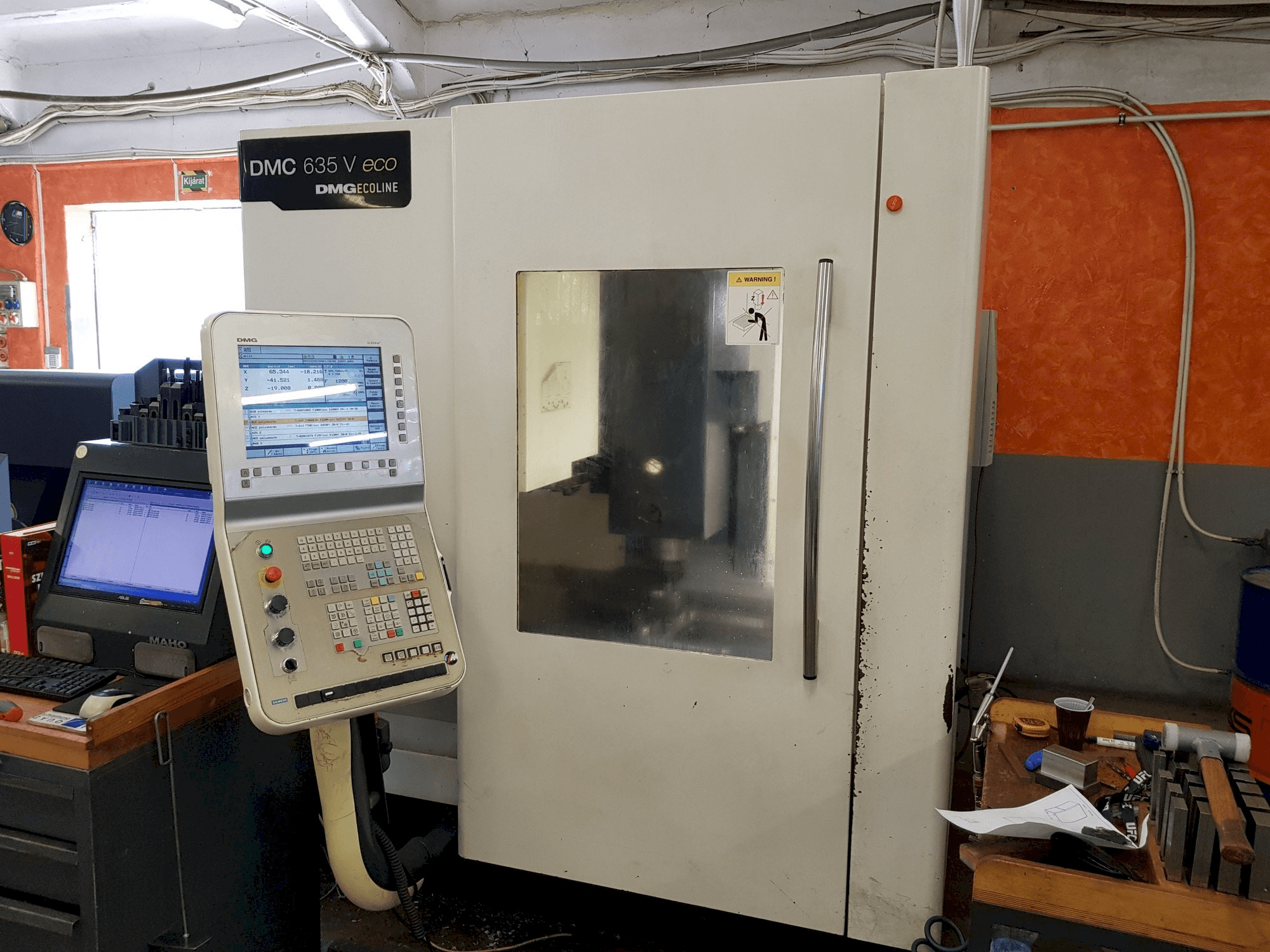 Masina DMG DMC 635 V eco eestvaade