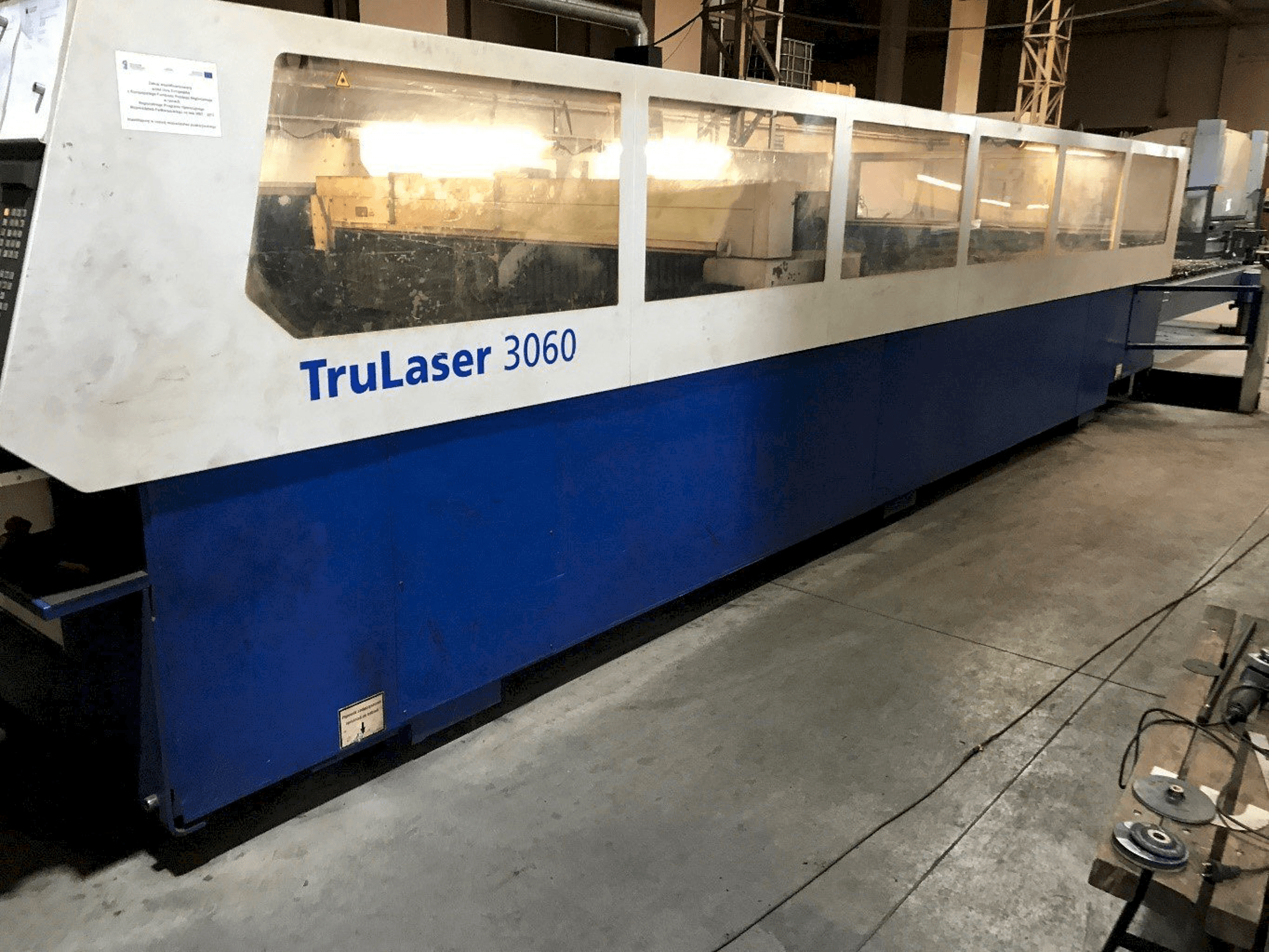 Masina Trumpf Trulaser 3060 eestvaade
