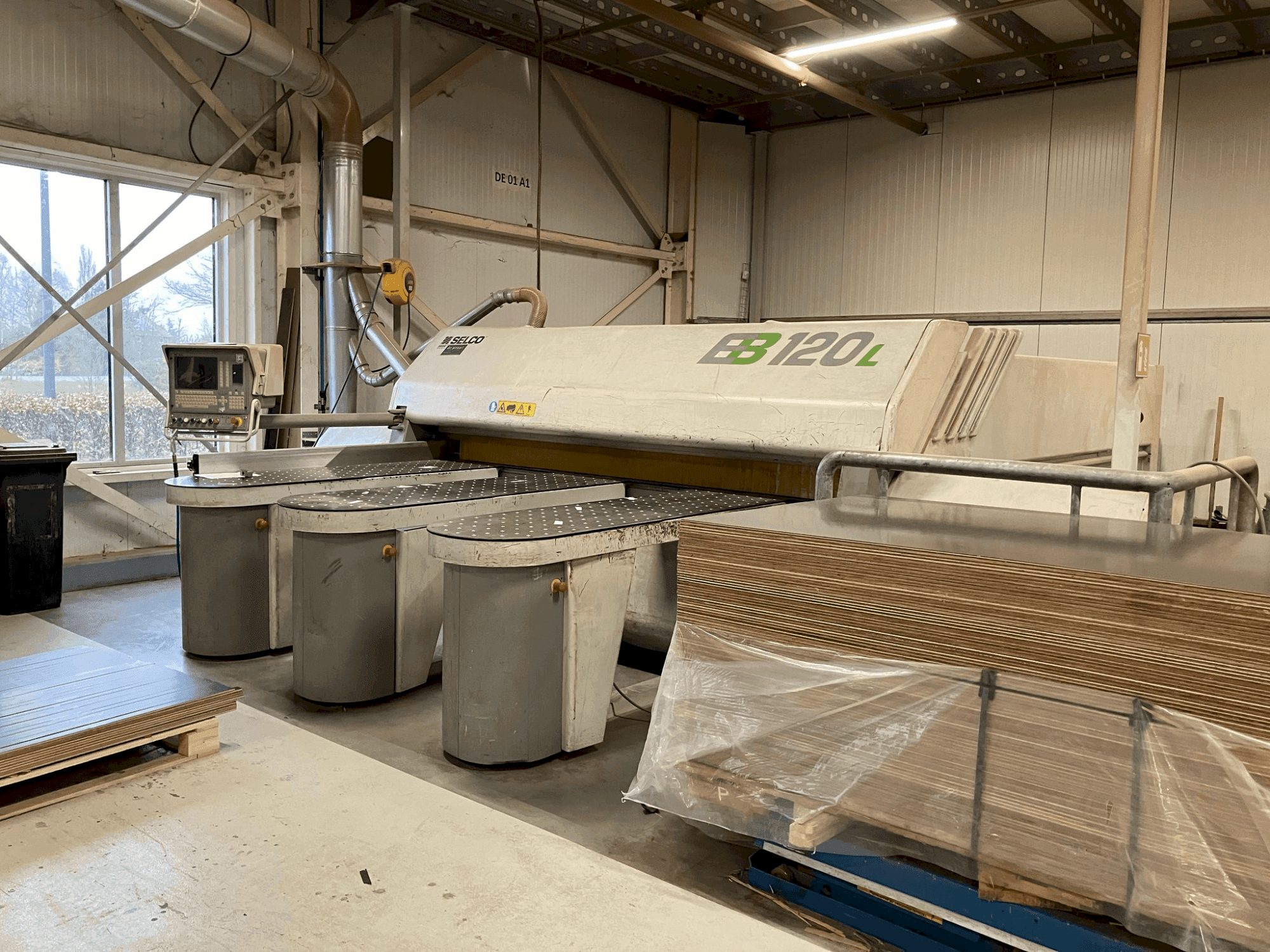 Masina SELCO EBL 120 eestvaade