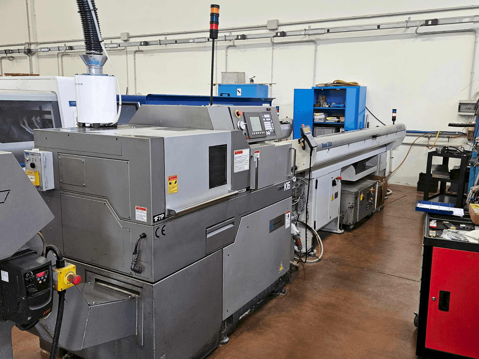 Masina Citizen Cincom K16 VII eestvaade