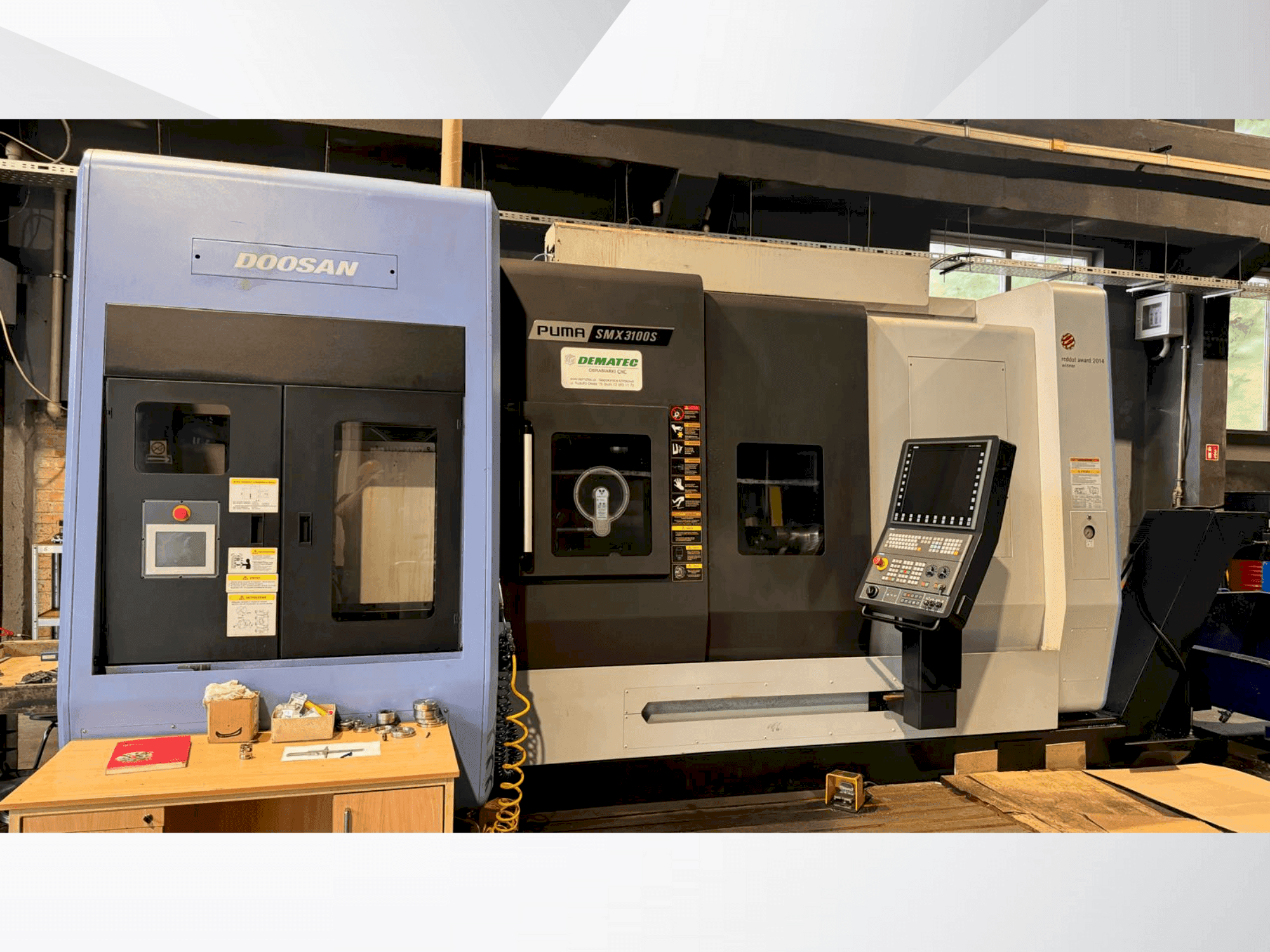 Masina DOOSAN PUMA SMX 3100 S eestvaade