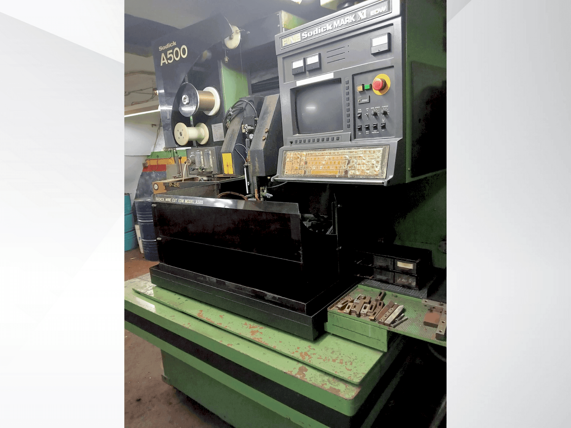 Masina Sodick A 500 eestvaade