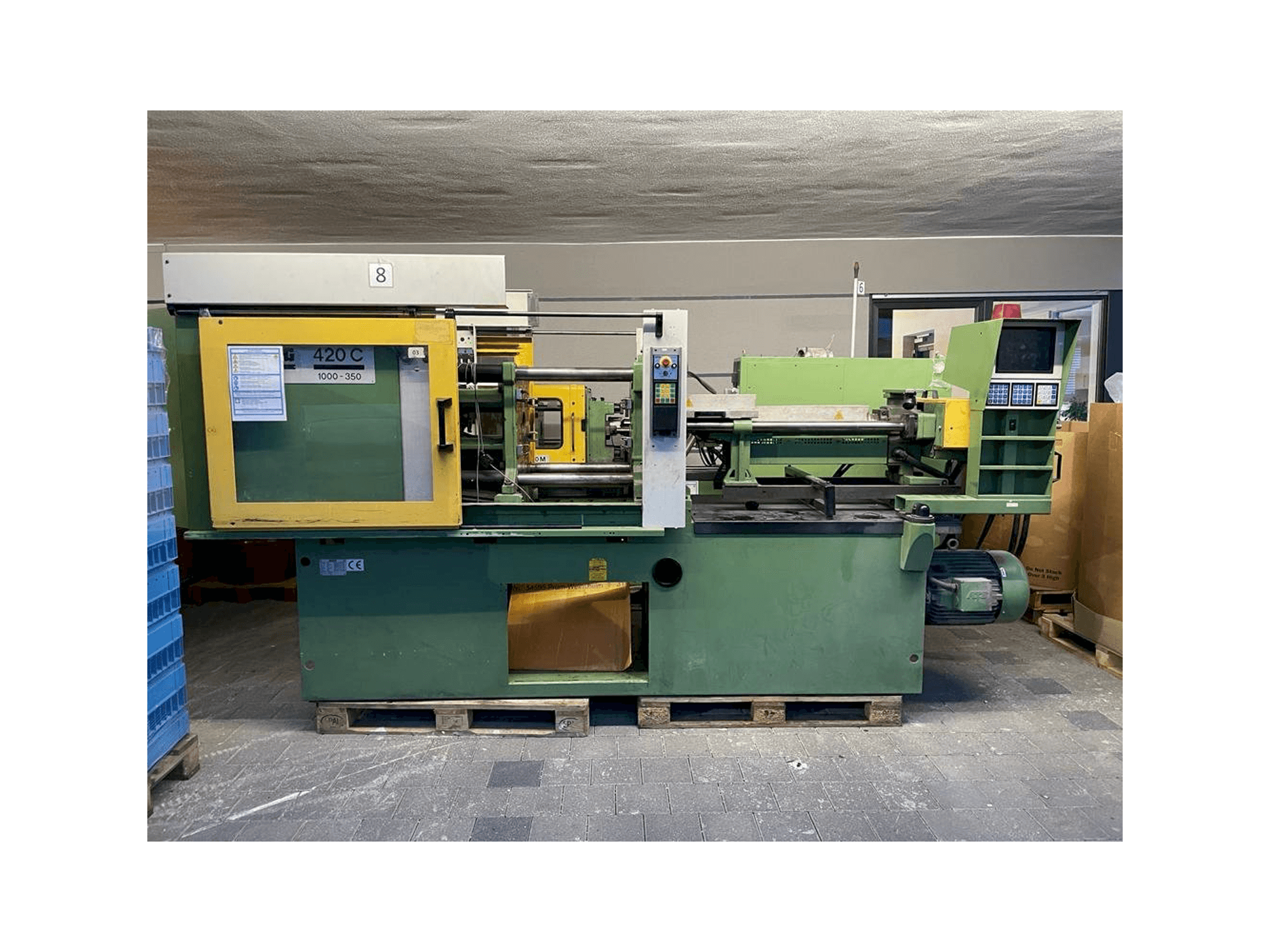 Masina Arburg 420C mit eestvaade