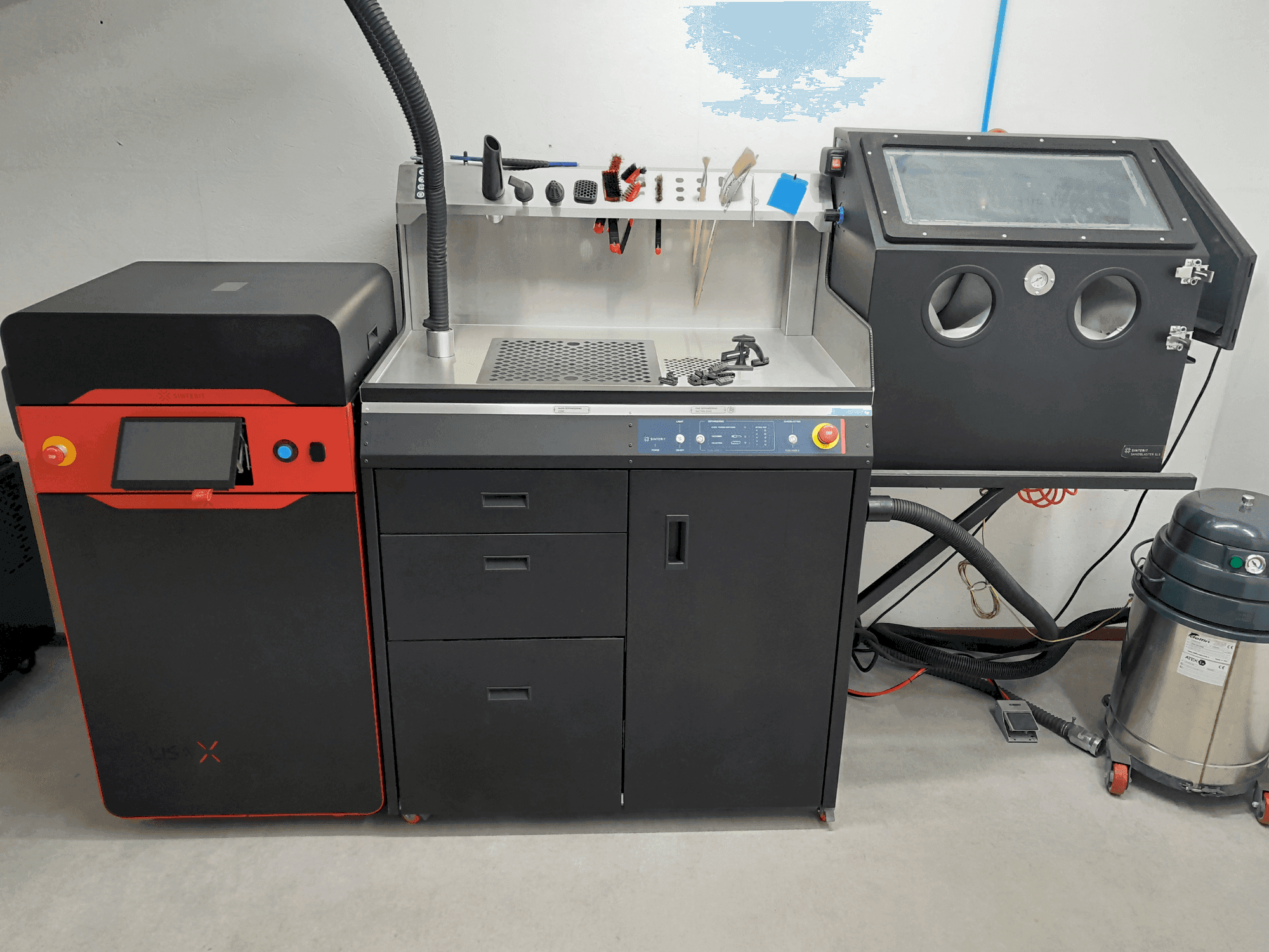 Masina SINTERIT lisa x eestvaade