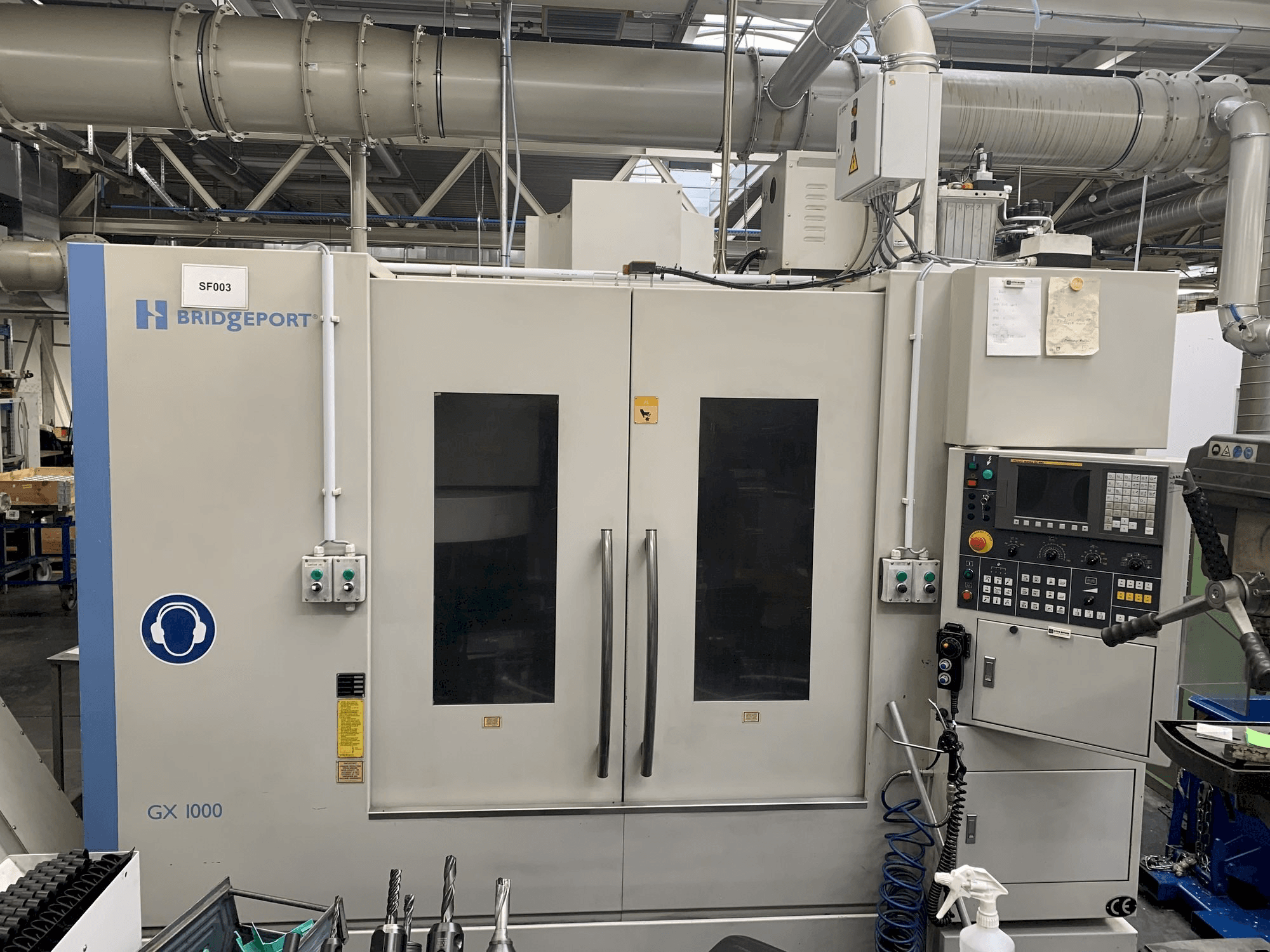 Masina HARDINGE GX 1000 eestvaade