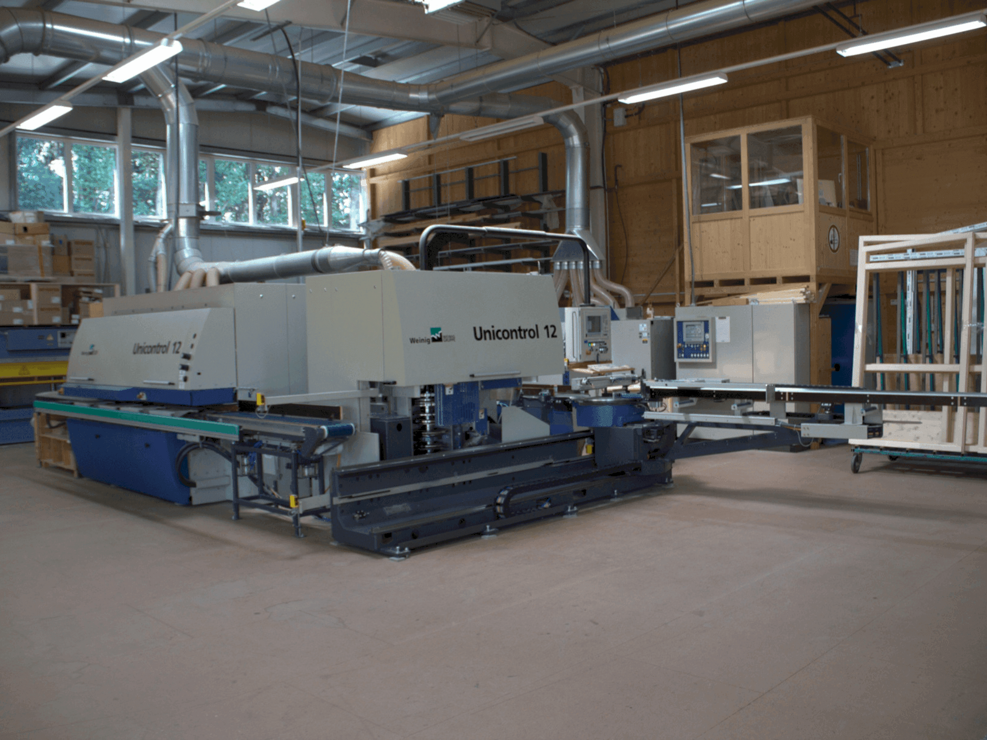 Masina WEINIG / DIMTER UNICONTROL 12 eestvaade