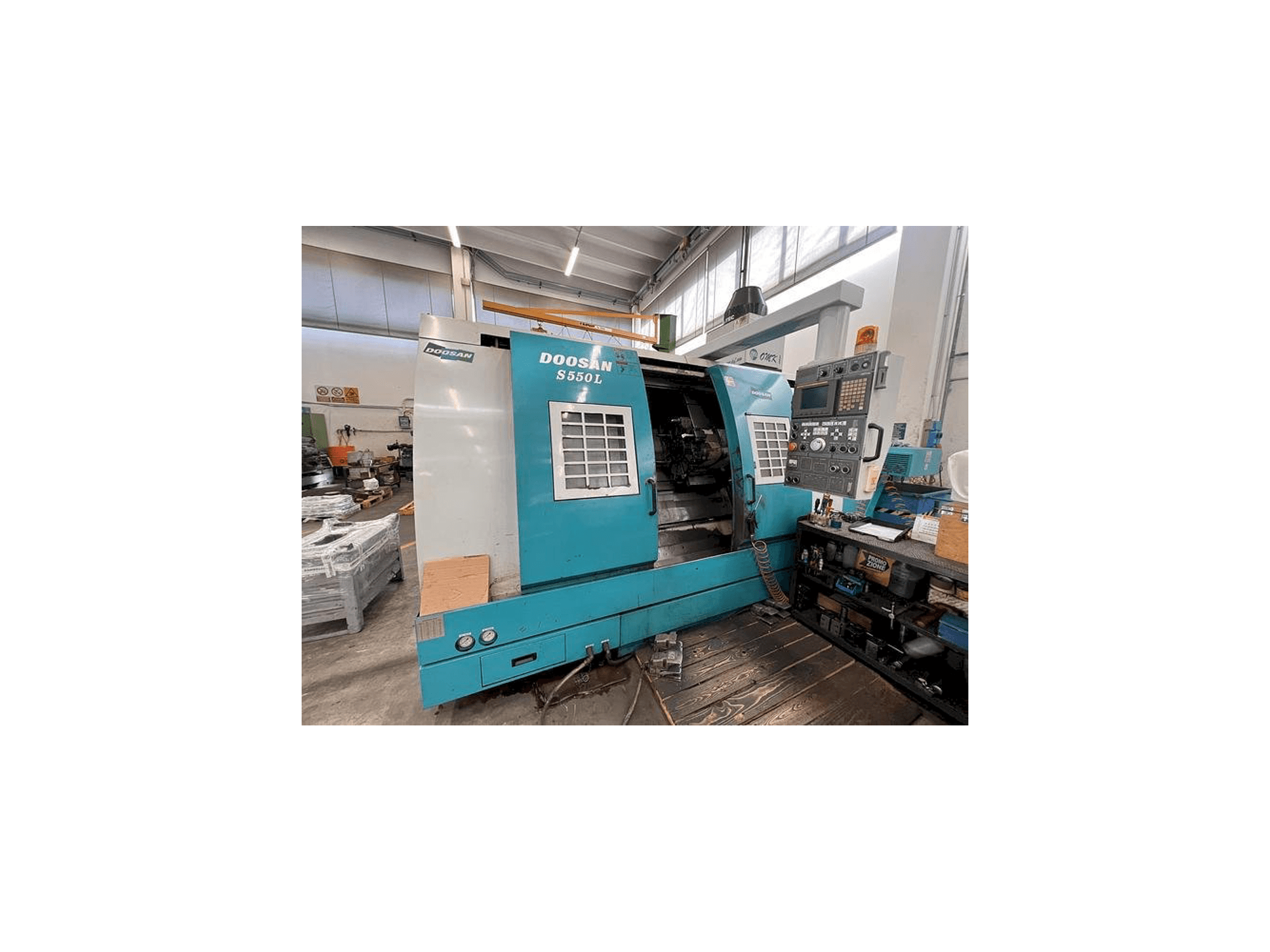 Masina Doosan S550L eestvaade