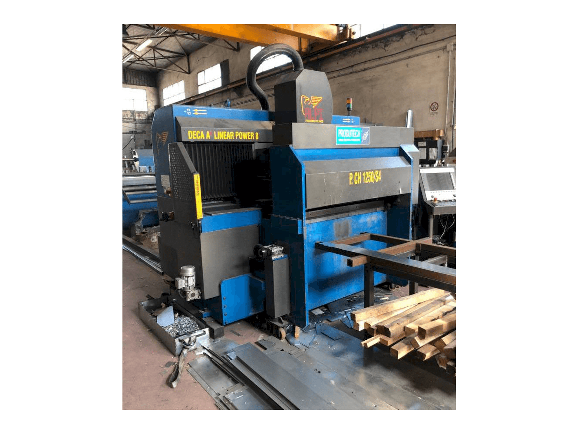 Masina PRODUTEC ALPI DECA A2 eestvaade