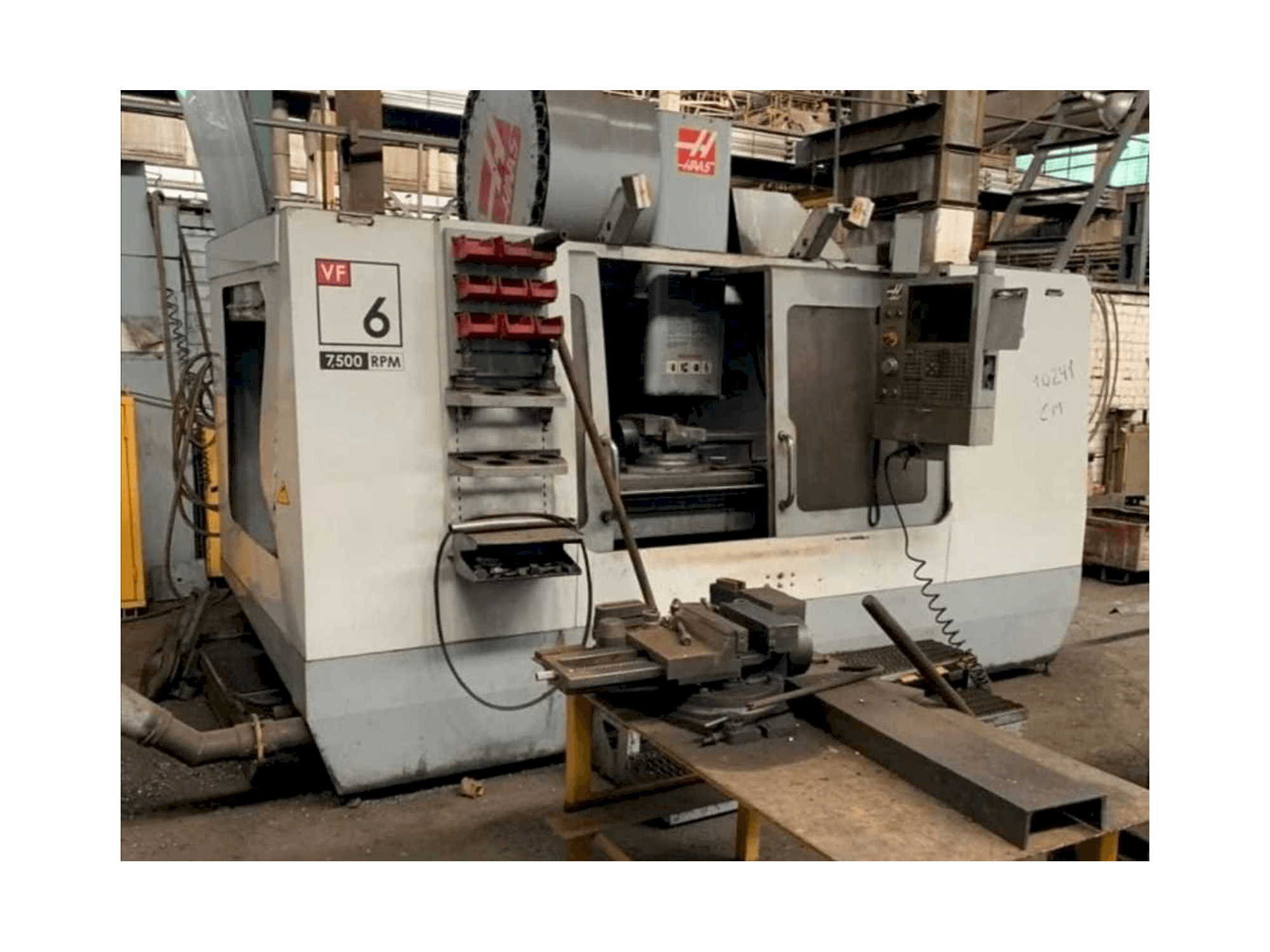 Masina HAAS VF-6/50 eestvaade