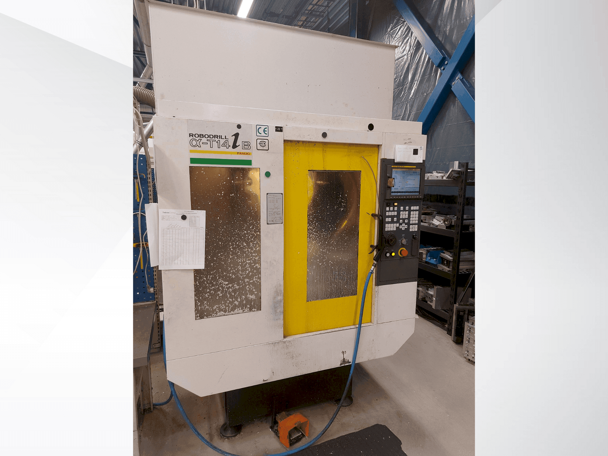 Masina FANUC Robodrill α-T14iB eestvaade