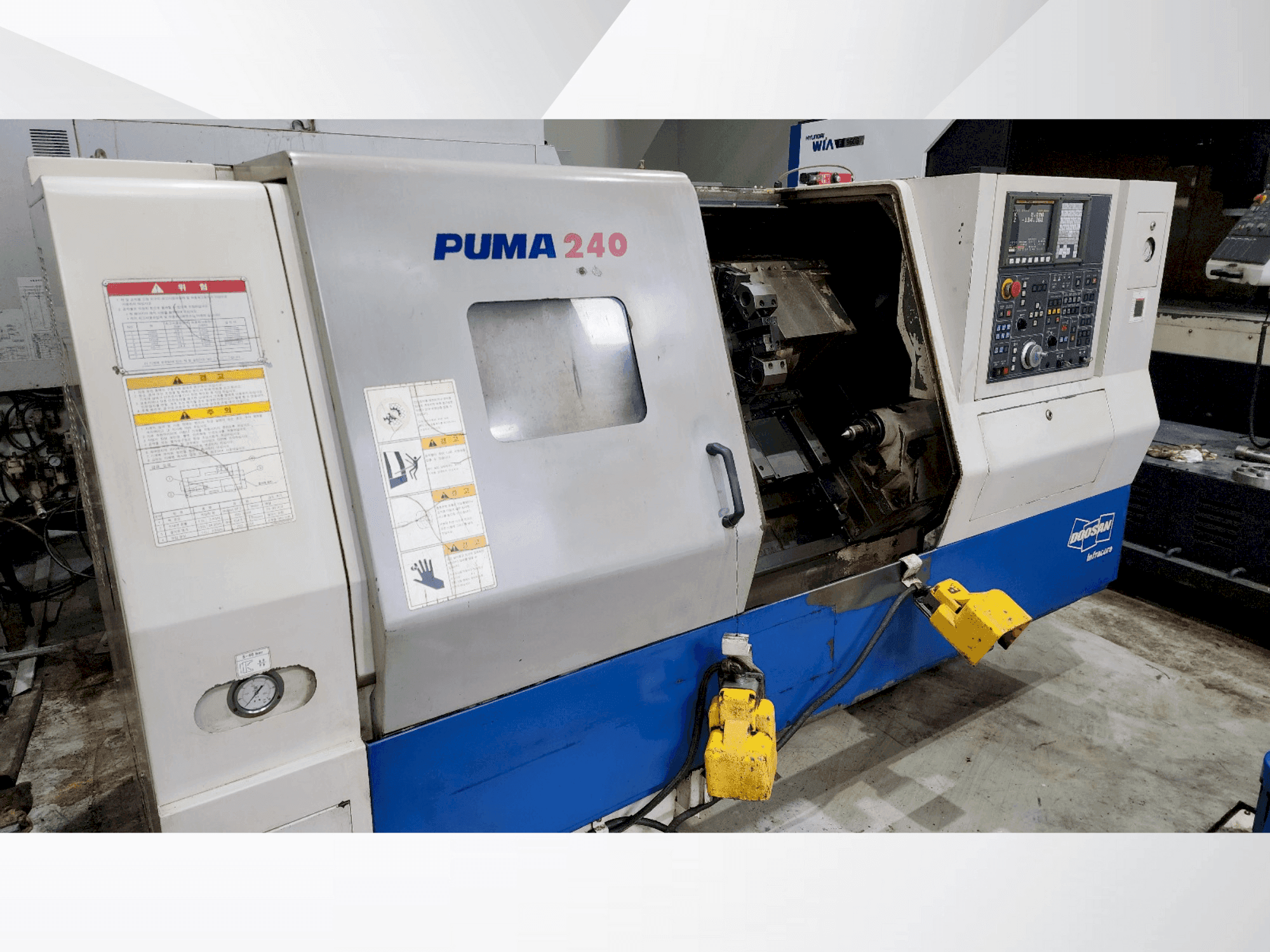 Masina DOOSAN PUMA 240B eestvaade