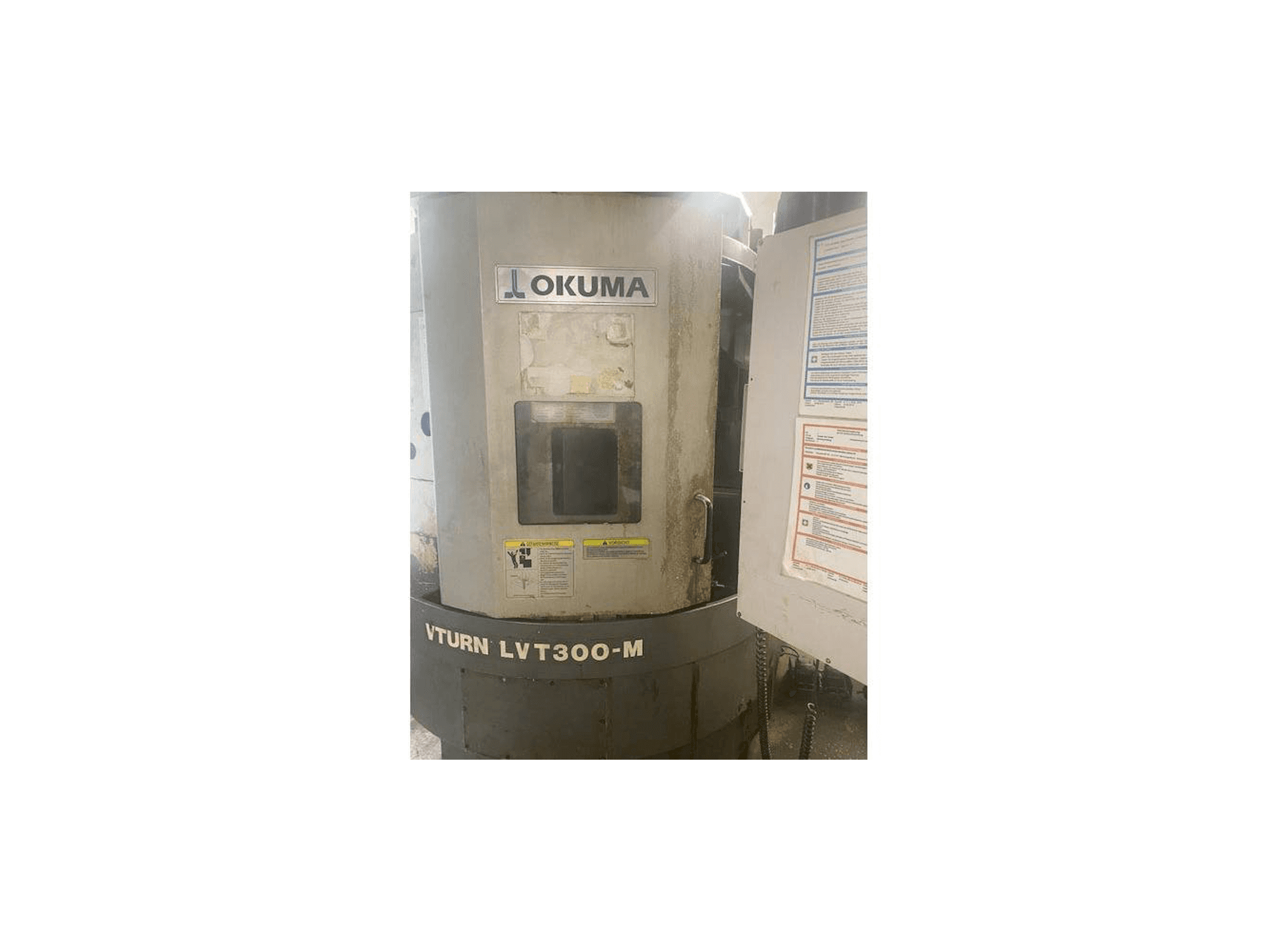 Masina Okuma LVT300M eestvaade